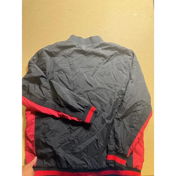 Jordan Est 1985 Black Red Full‎ Zip Lightweight Windbreaker Jacket Men's 3xL